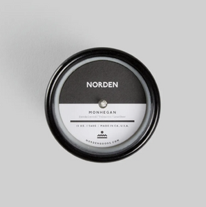 Monhegan Ceramic Candle