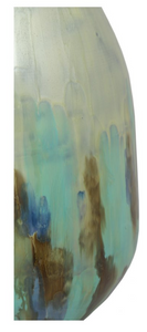 Lrg Azurite Vase