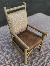 Load image into Gallery viewer, Custom Rustic Dining Chairs W/Arms