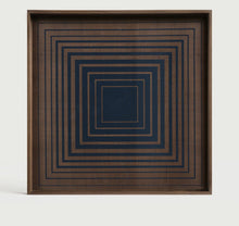 Load image into Gallery viewer, Squares Glass Tray