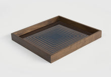 Load image into Gallery viewer, Squares Glass Tray
