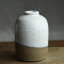 Load image into Gallery viewer, Half Glazed Bud Vase