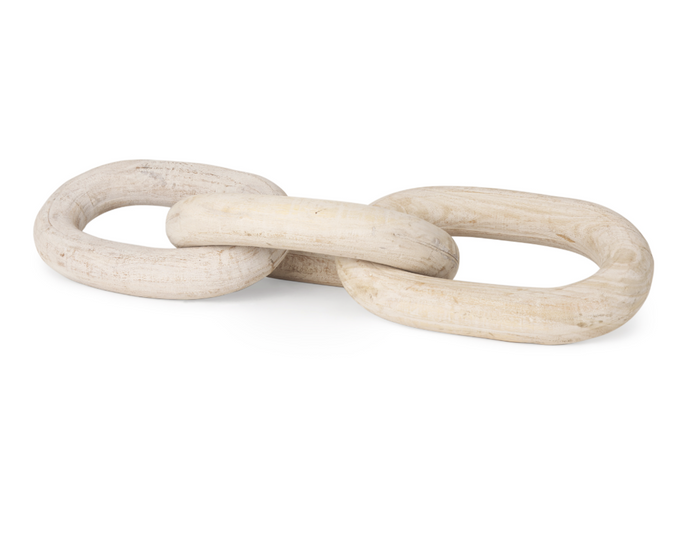 Tayla Large Wood Chain Link