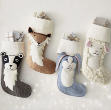 Load image into Gallery viewer, Billy Badger Stocking, Christmas