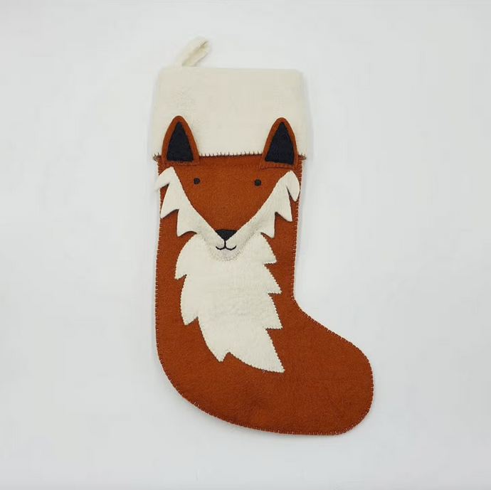 Finlay Fox Stocking, Christmas