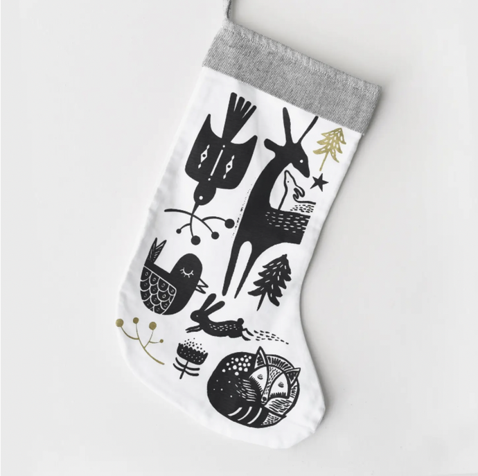 Winter Animals Xmas Stocking