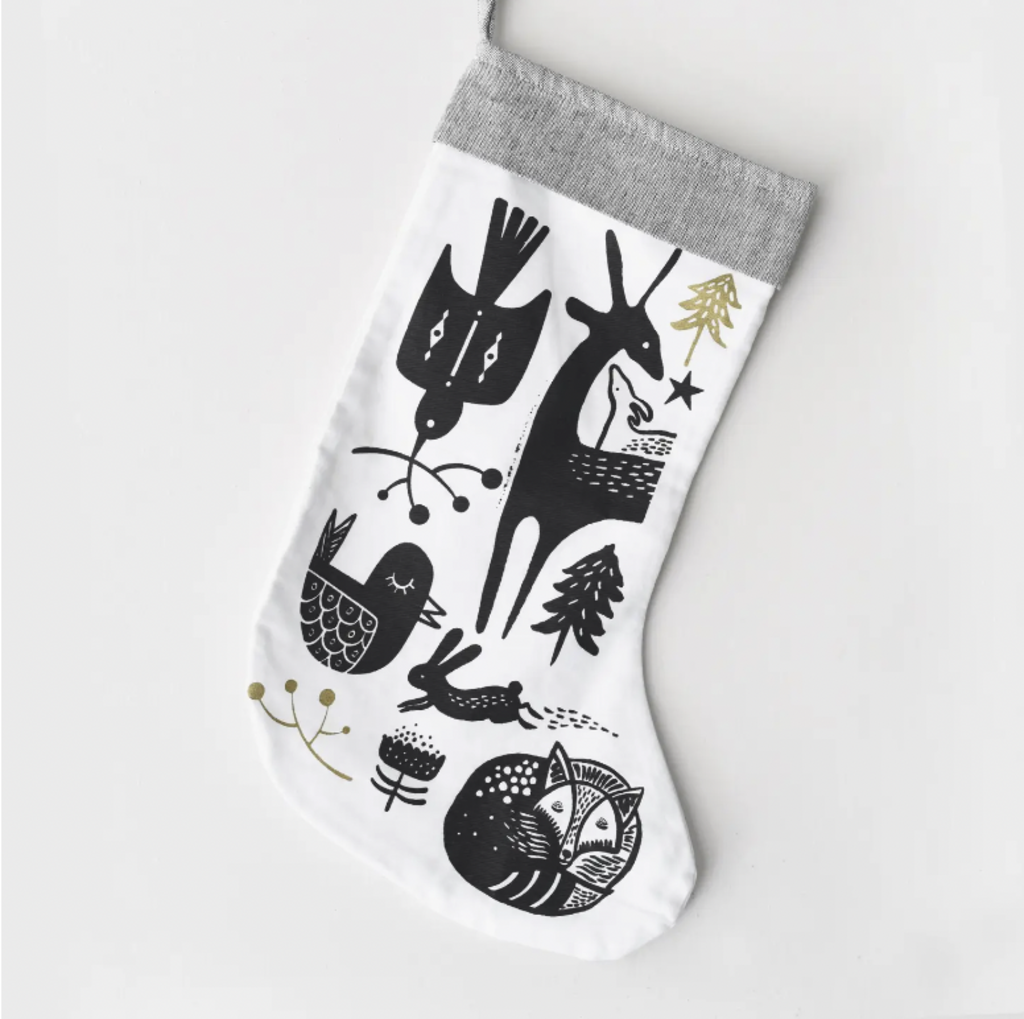 Winter Animals Xmas Stocking