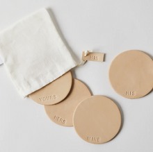 Load image into Gallery viewer, Leather Coasters (set of 4)