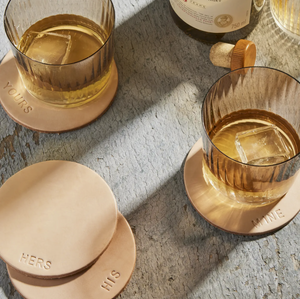 Leather Coasters (set of 4)