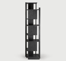 Load image into Gallery viewer, Black Modern Column Bookcase