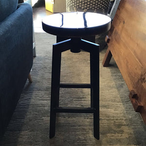 Glass Top Bar Stools