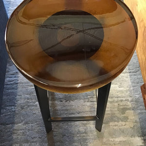 Glass Top Bar Stools