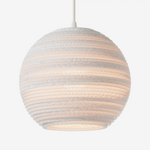 Load image into Gallery viewer, Scraplights Moon Handcrafted Pendant Light