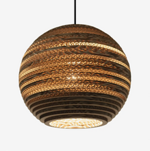 Load image into Gallery viewer, Scraplights Moon Handcrafted Pendant Light