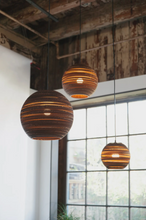 Load image into Gallery viewer, Scraplights Moon Handcrafted Pendant Light