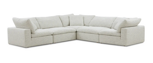 Clay Modular Sectional NeverFear Fabric